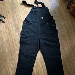 Carhartt NWT Washed Duck Insulated Bib Overall Relaxed Fit Women’s XL Regular